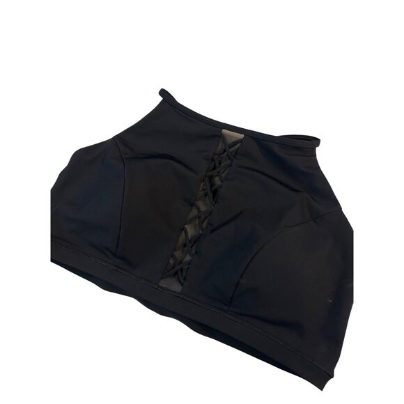 Lululemon Shoreline swim Top Black size 10 - Picture 4 of 7